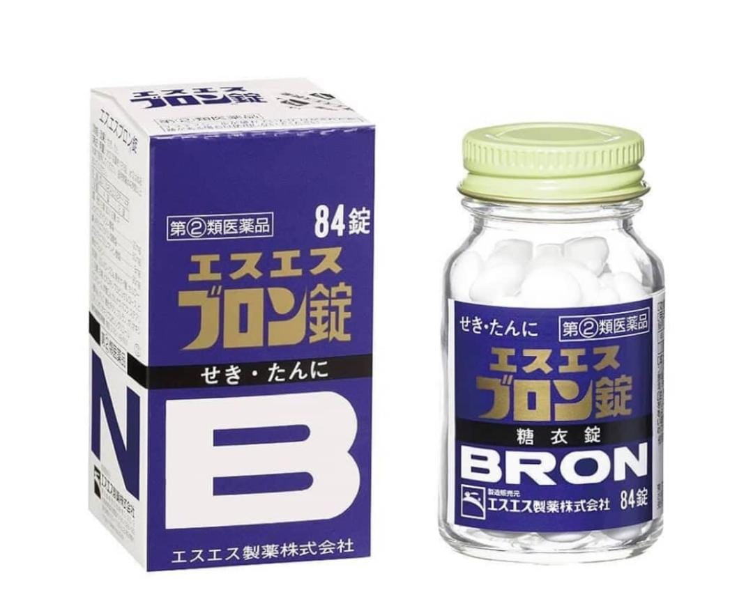 [代購]日本白兔牌SS BRON止咳化痰錠 84錠