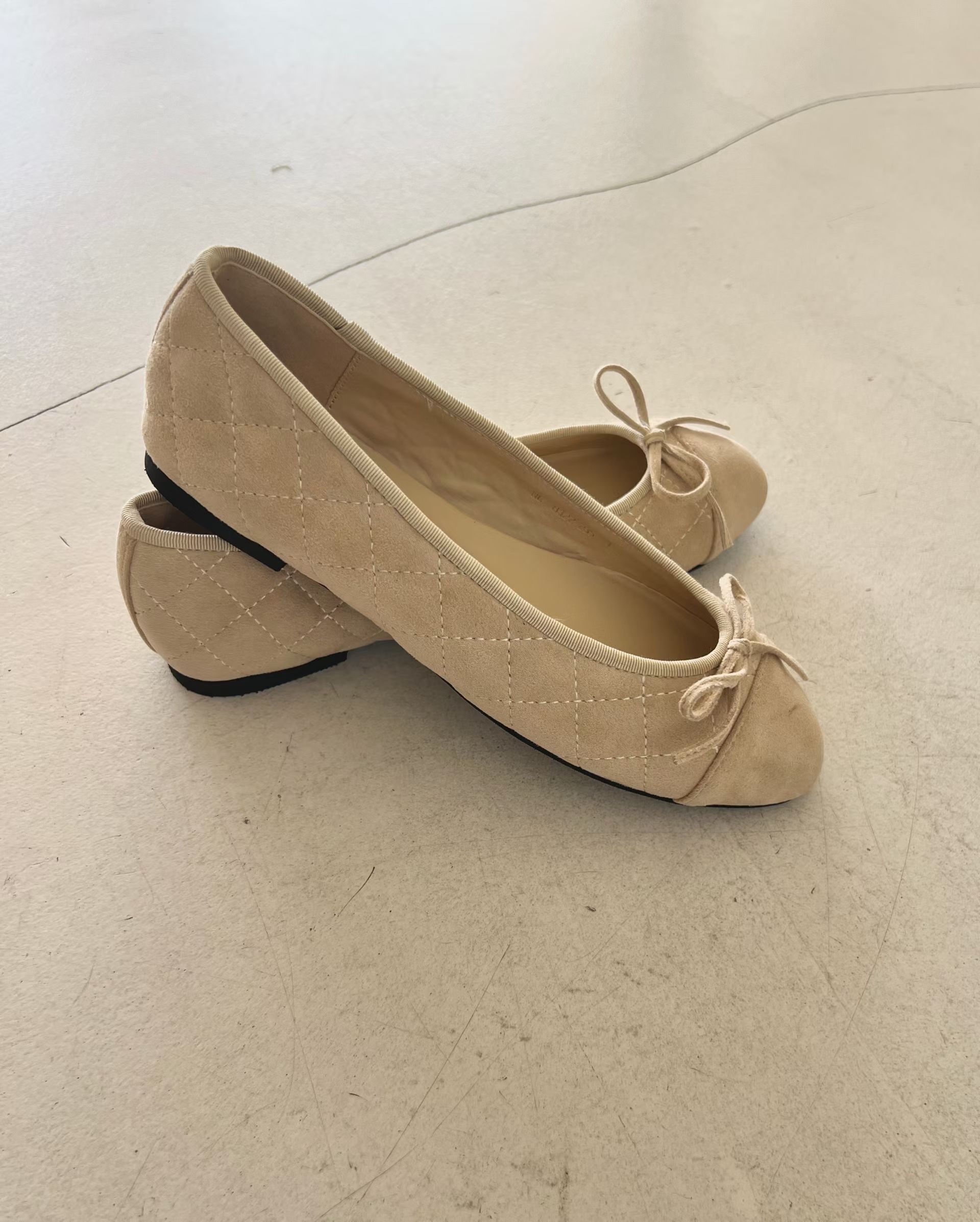 ♥︎ Coco Suede Ballet Flats