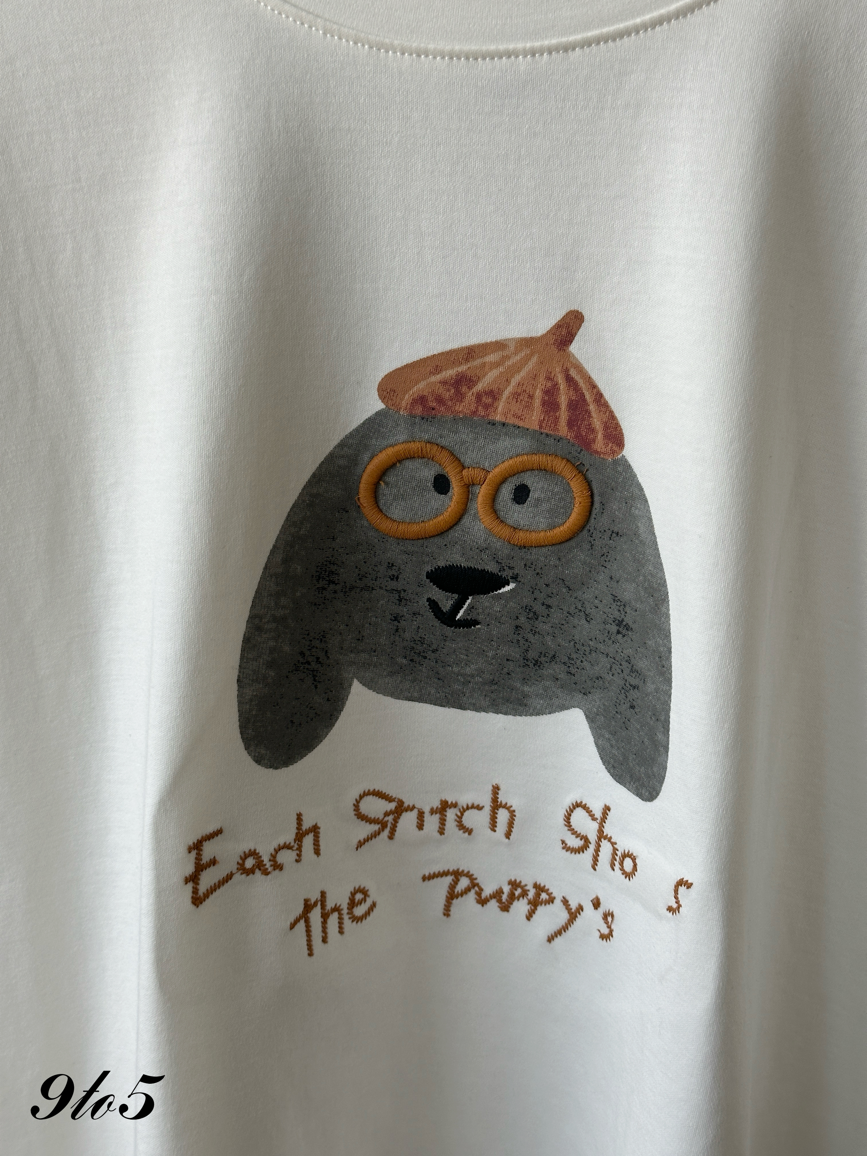T4363 Printed Doggy Tee - 3 Colors 