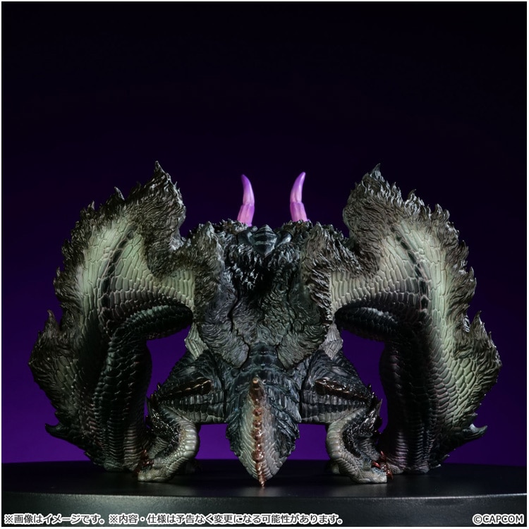 (預訂訂金 $100) (總價 $328) Capcom Figure Builder Soft Vinyl Model Gore Magala CFB 魔物獵人 黑蝕龍 (行版) 
