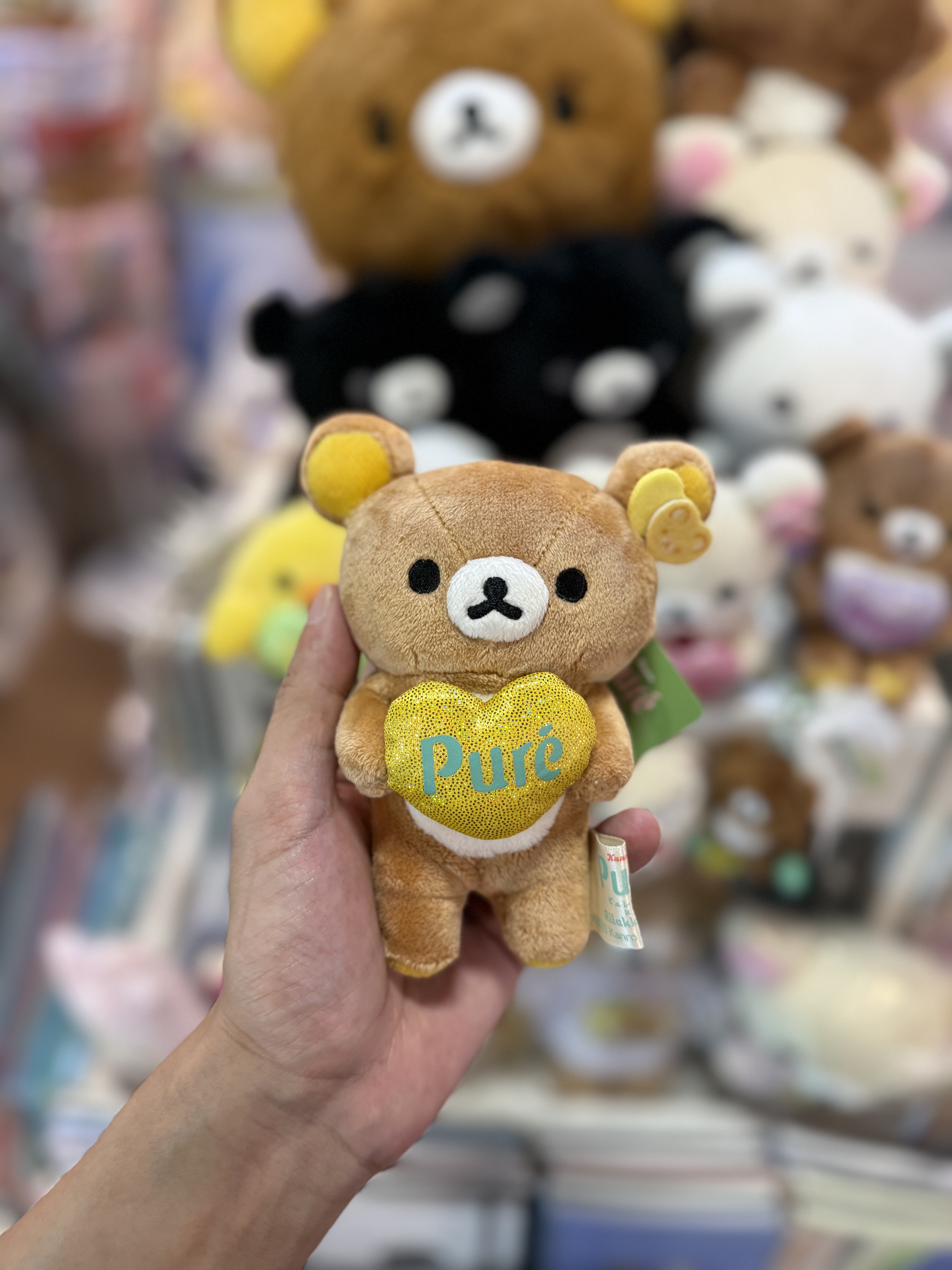 《現貨》全新loft 限定puregumi x rilakkuma 掛飾