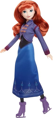 Mattel Disney Frozen 魔雪奇緣 Anna 安娜公主與小狼寶寶公仔套裝｜Animals of Arendelle 角色扮演玩具｜3歲以上