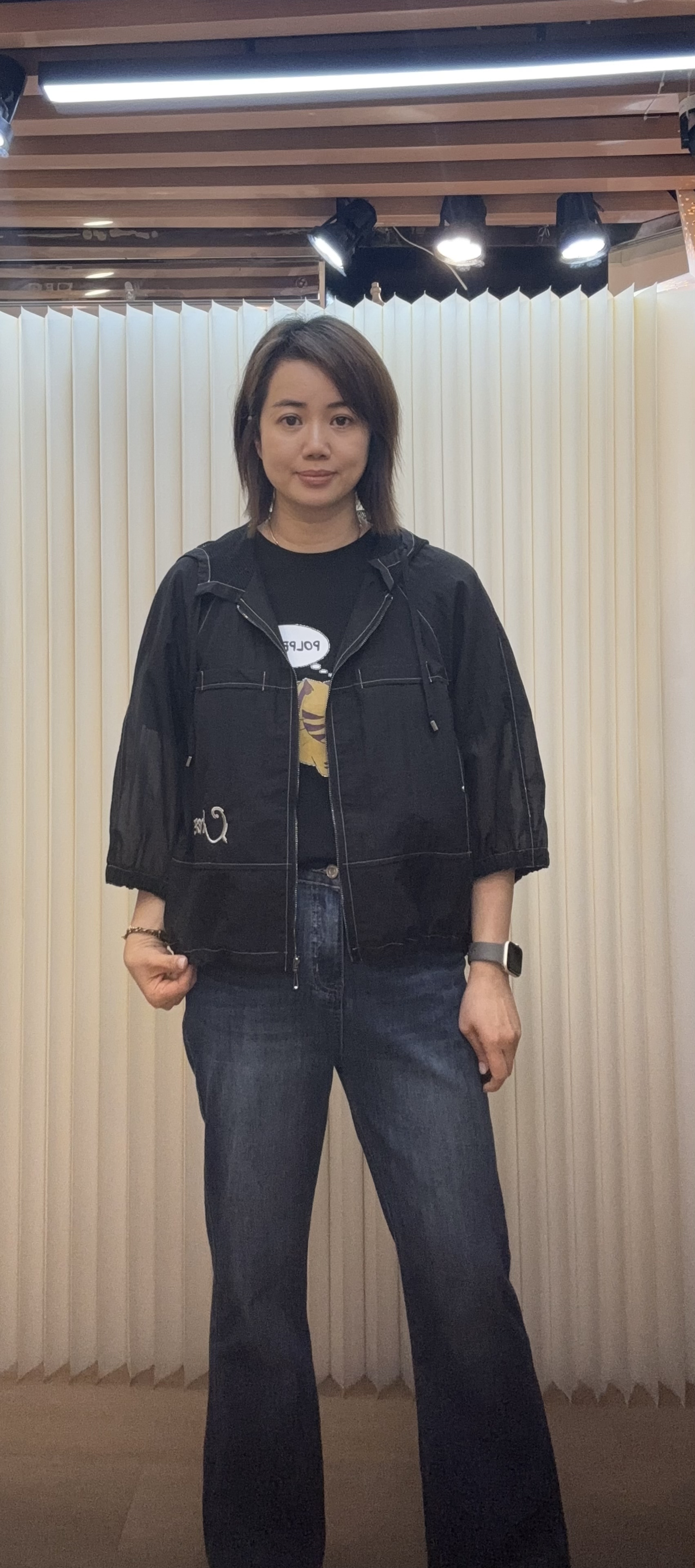 混麻連帽外套 J050 05NO08370