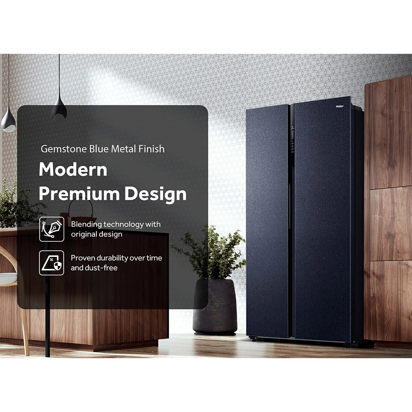 Haier 609L Side by Side Inverter Refrigerator (HRF-IS609XM)