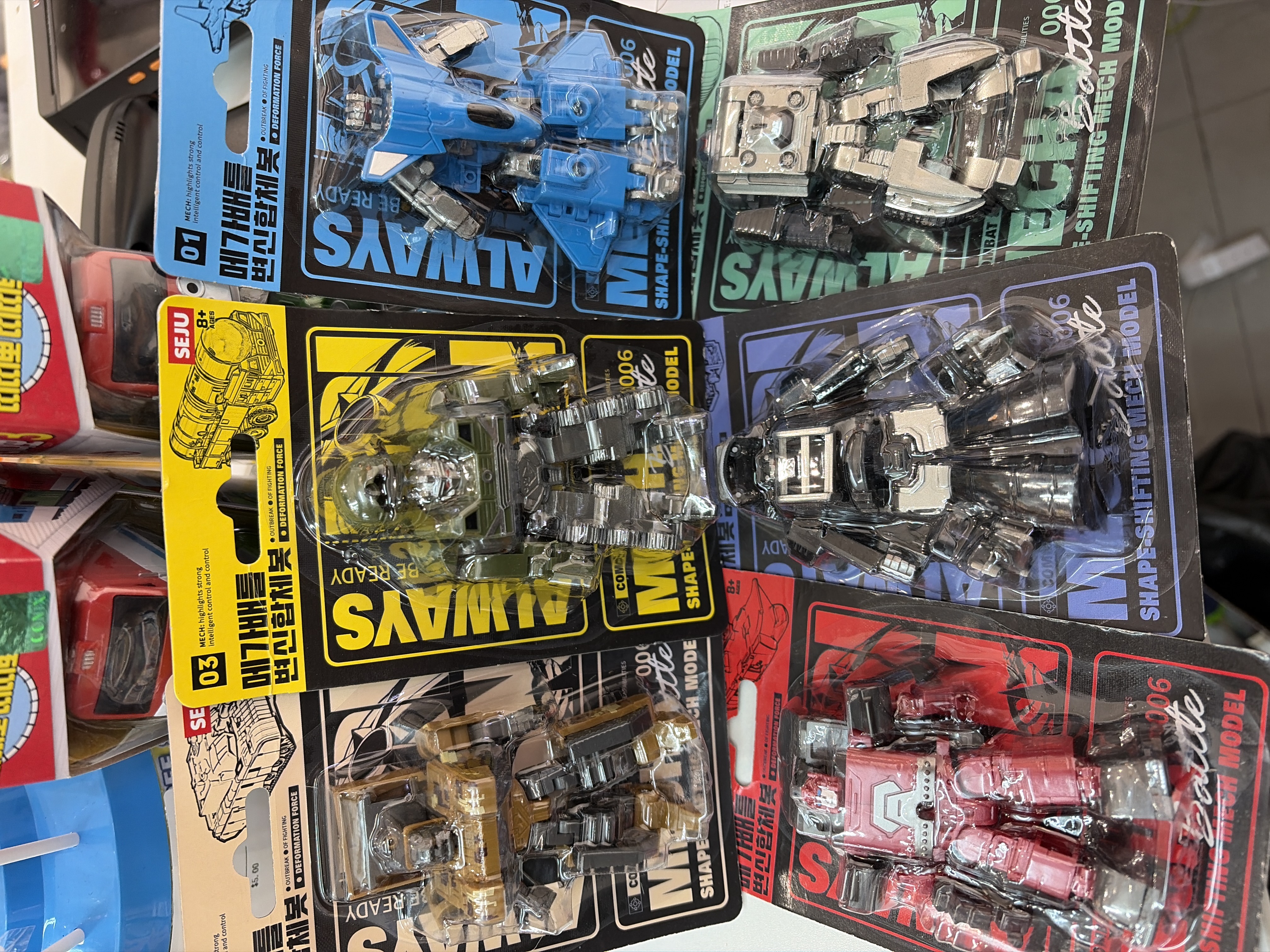 Seju 品牌「Always Battle」系列變形機器人玩具
