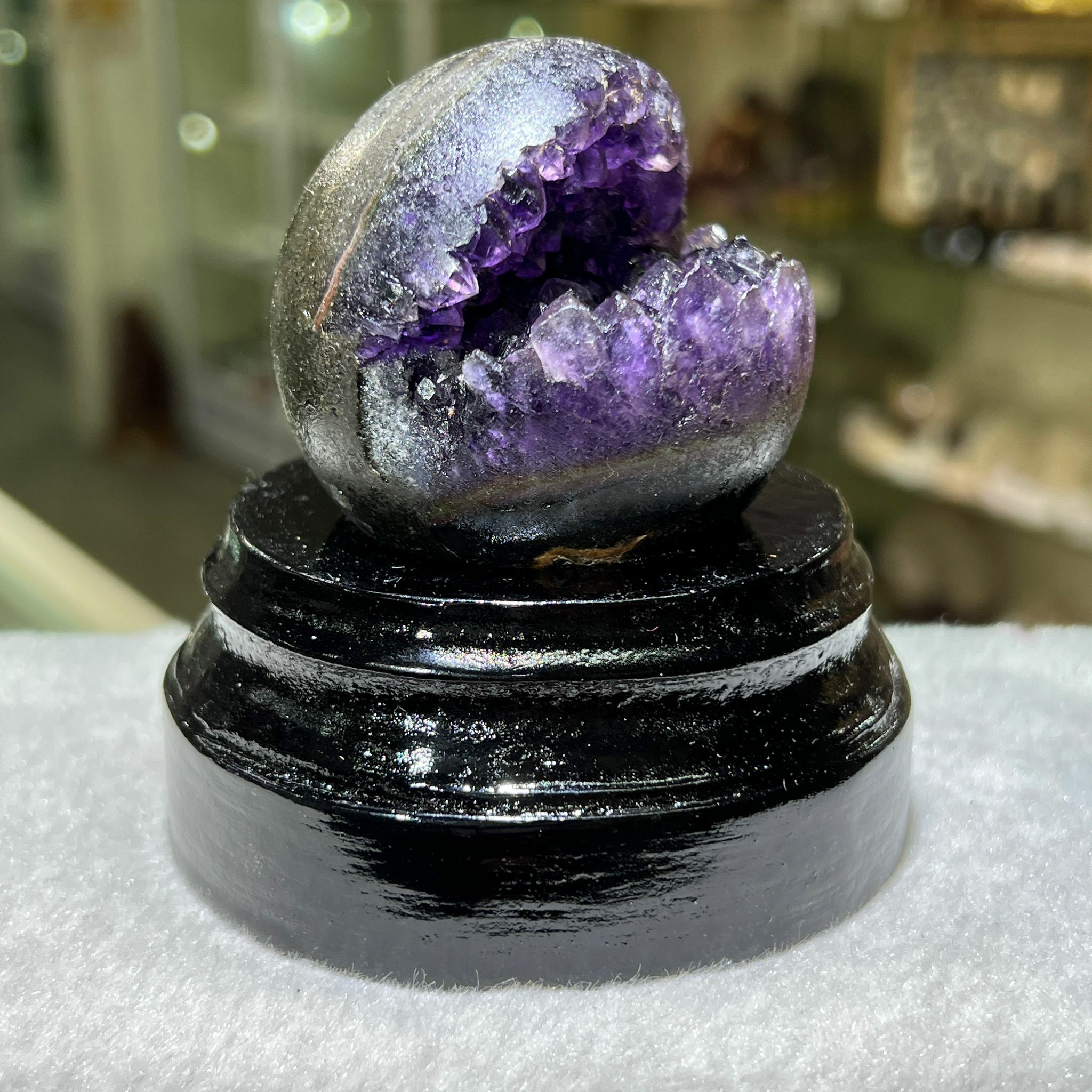 紫晶開口笑 5.6cm+/-