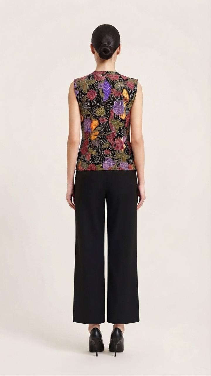 T2488 - Mekar Malam Sleeveless Batik Vest 