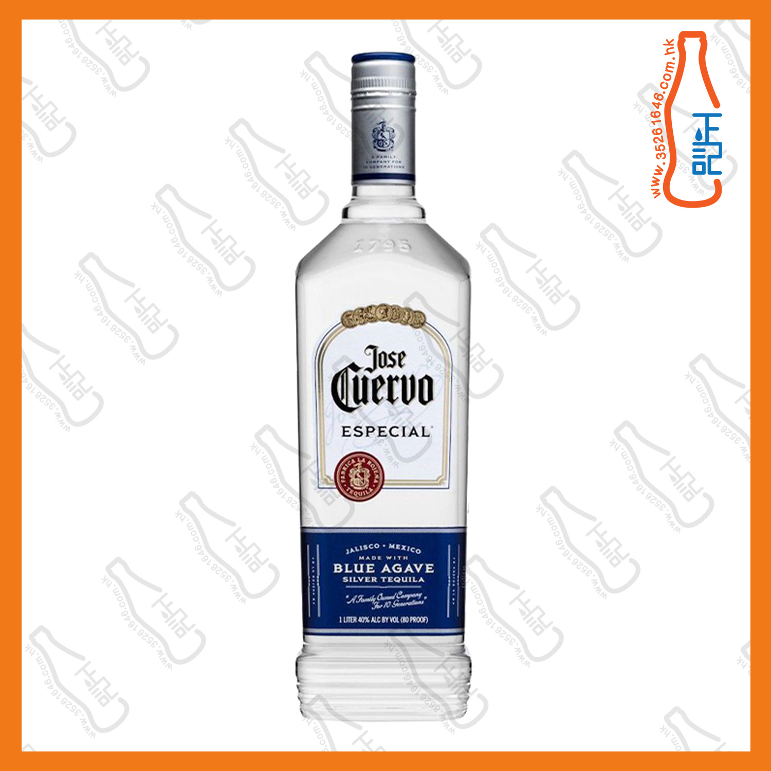 ==JOSE CUERVO Especial 金快活 白龍舌蘭(銀) 1000ml /支