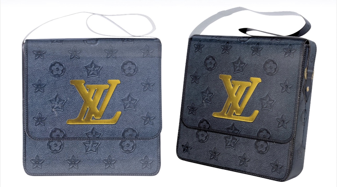 現貨 新款 奢侈品壓紋男斜背包