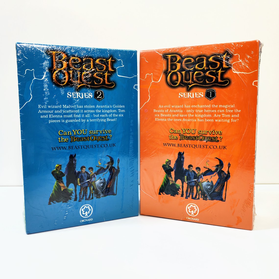 Beast Quest 1-2 2 set 12 books |追擊野獸小說12冊 冒險刺激 章節橋梁書B170	