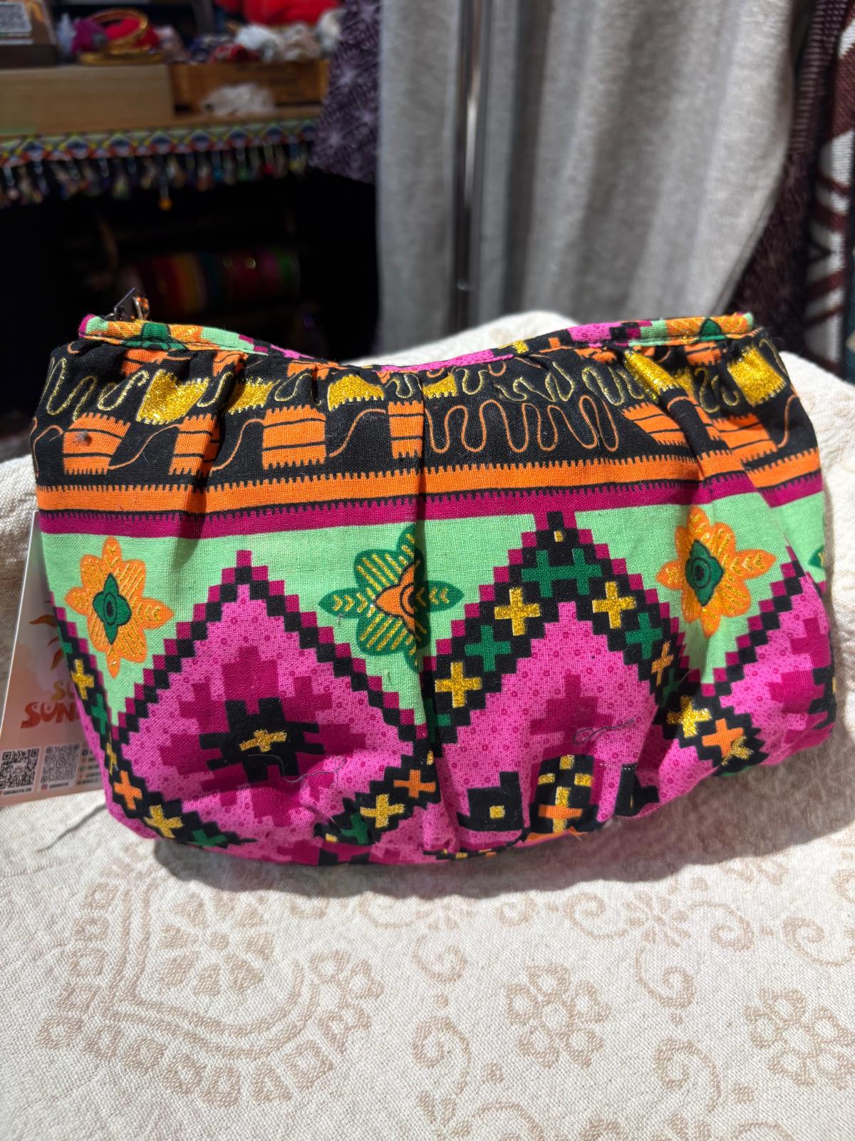 泰國-Mitra Collection - 彩色燙金多用途袋