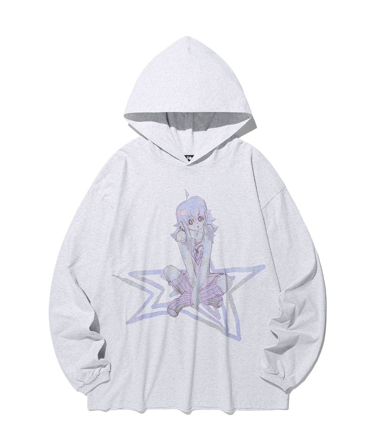 🇰🇷訂購｜niceghostclub 26SS｜STAR GIRL BIGBIG L/S HOODIE 