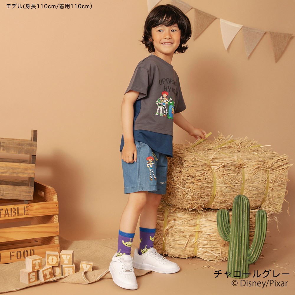 🆕【⭐訂購⭐】 🇯🇵日本直送🌀#ToyStory 《#玩具總動員》撞色疊層拼接短袖Tee［3款選］🌀[ELGA-0053][260811]