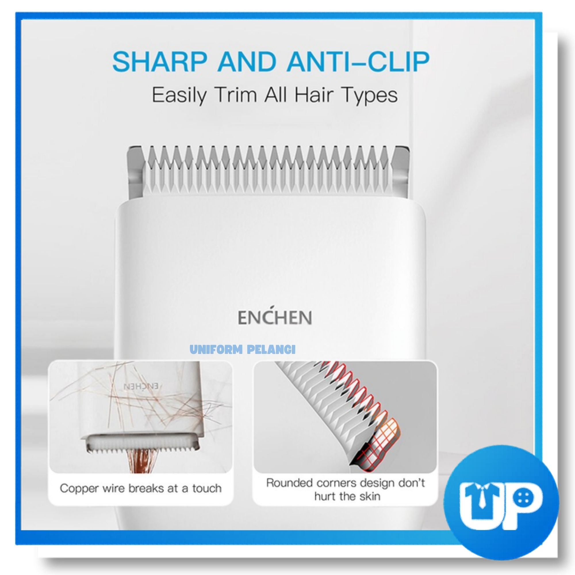 Enchen Boost USB Electric Hair Clipper Hair Trimmer Hair Shaver for men USB Type C Fast Charging clipper