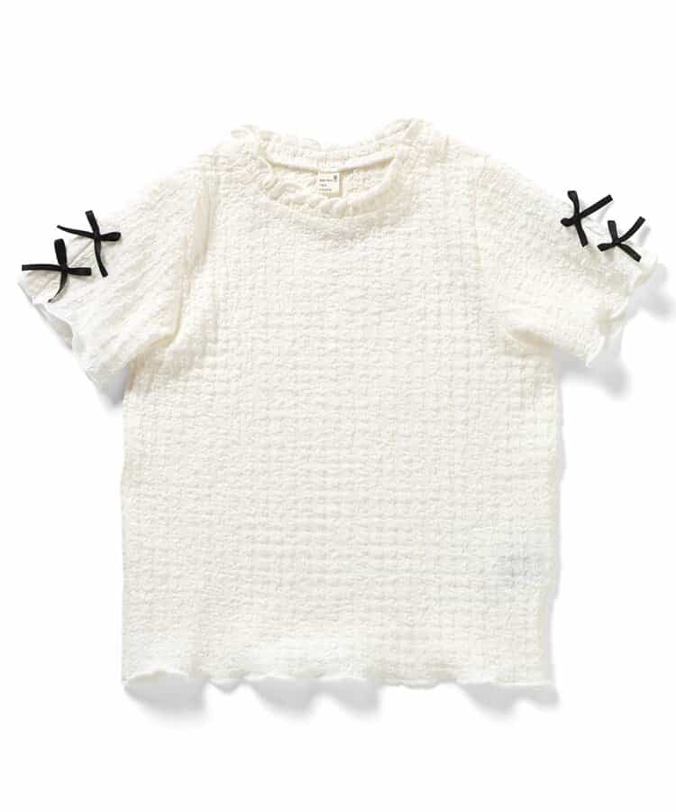 🇯🇵預訂 日本直送🇯🇵Apres les cours五色絲帶花邊皺紋短袖上衣