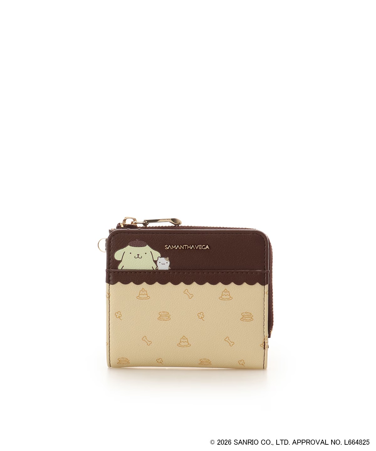 🌸 【預訂】Folding Wallet-SAMANTHAVEGA x Pompompurin 