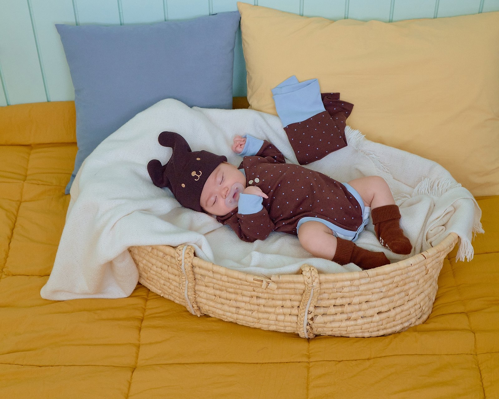 OOTT | (bebe) Shushu Dot Suit set(不含帽)