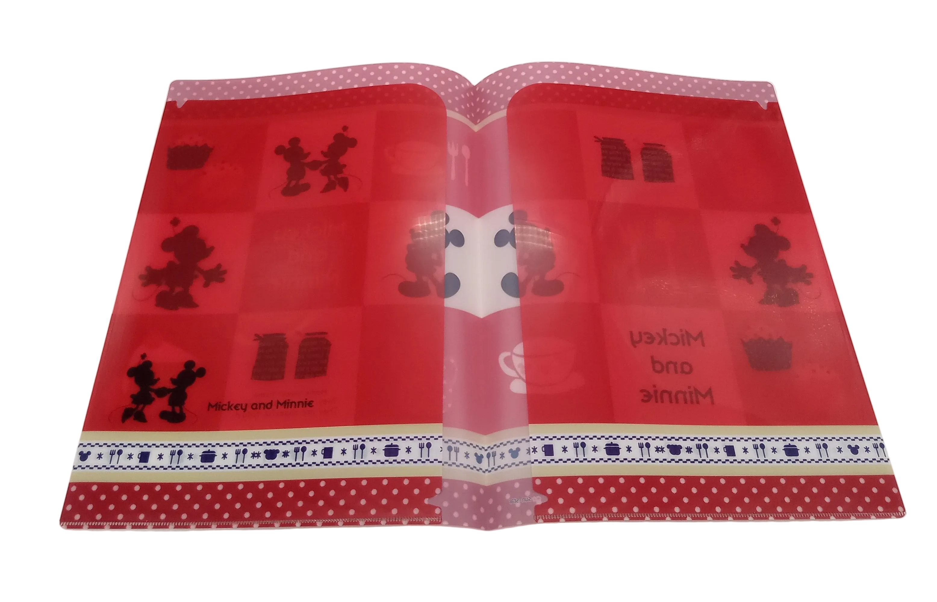 Mickey & Minnie A4 雙開文件夾   (2129-744)