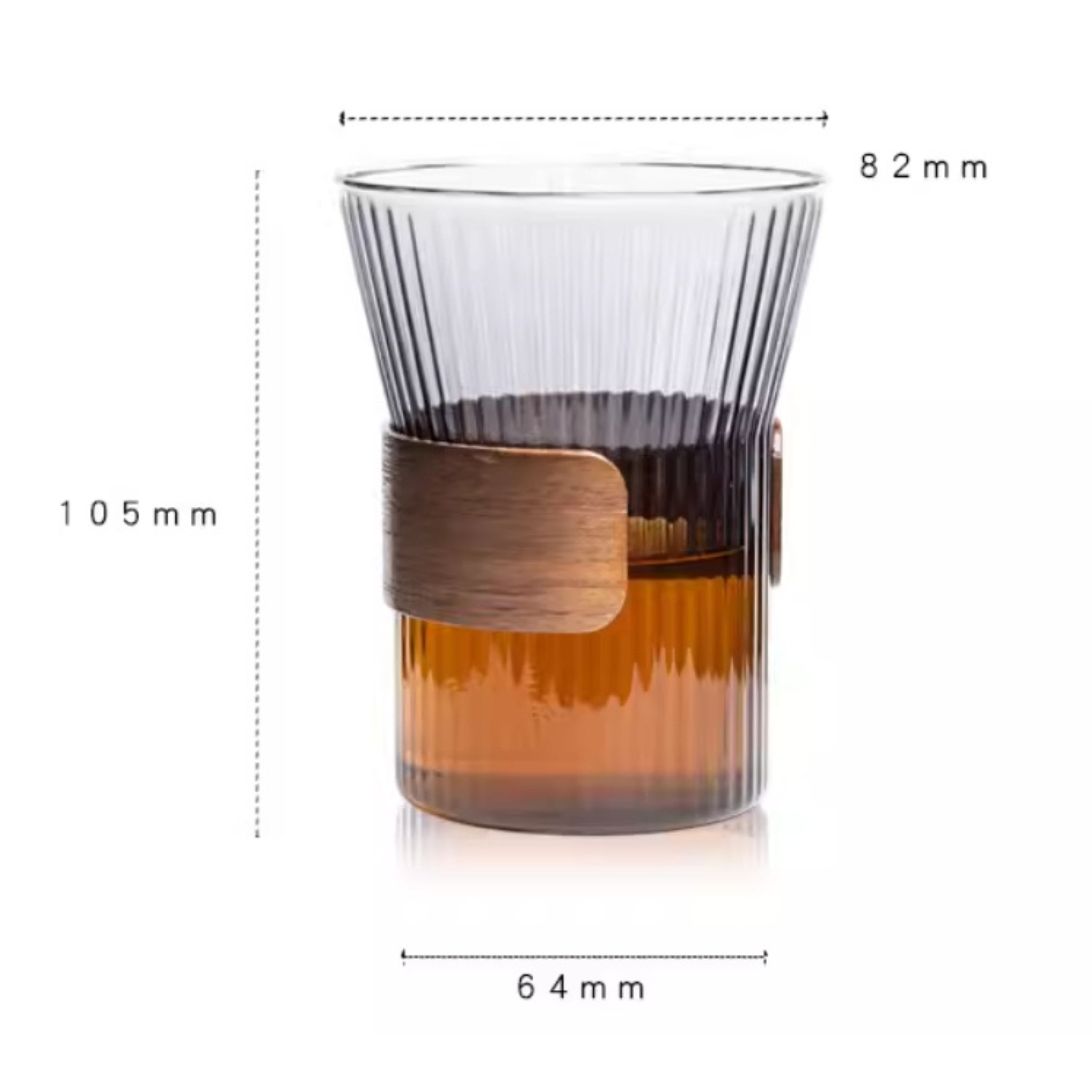 Heat-Resistant Glass Coffee Cup