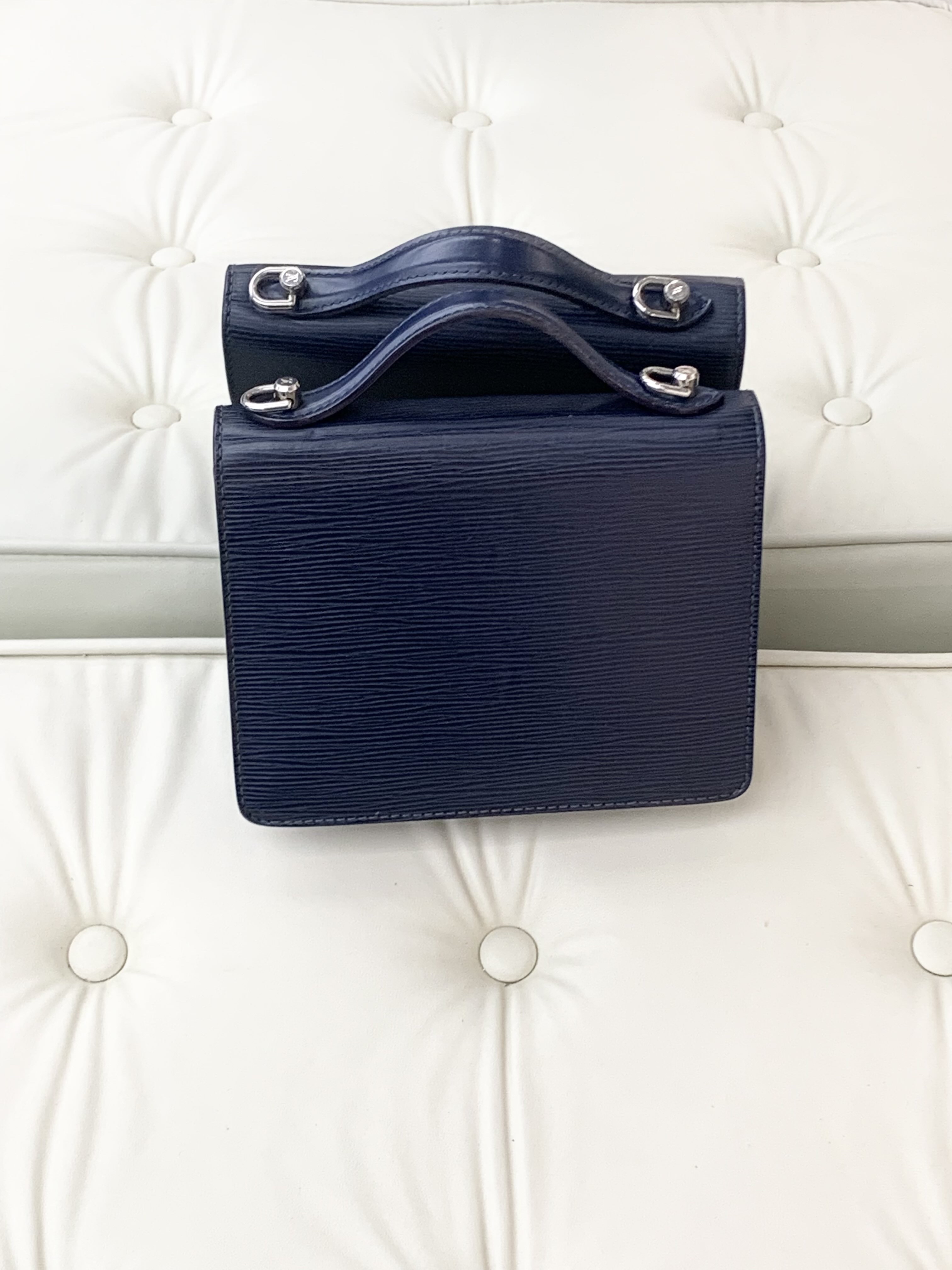 【預訂貨品】Lv vintage深海藍水波紋公文包