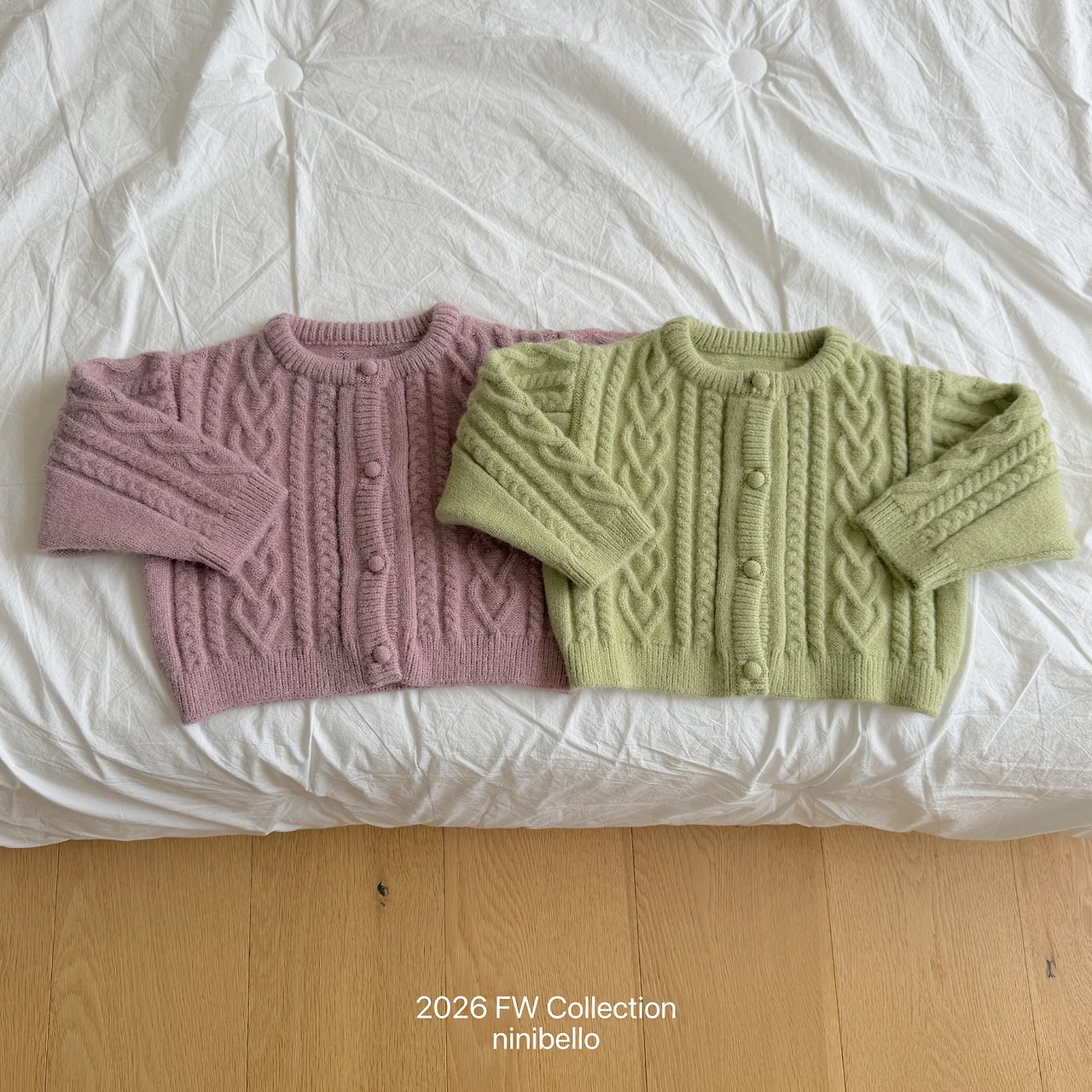 Ninibello | Mauve Knit Cardigan 