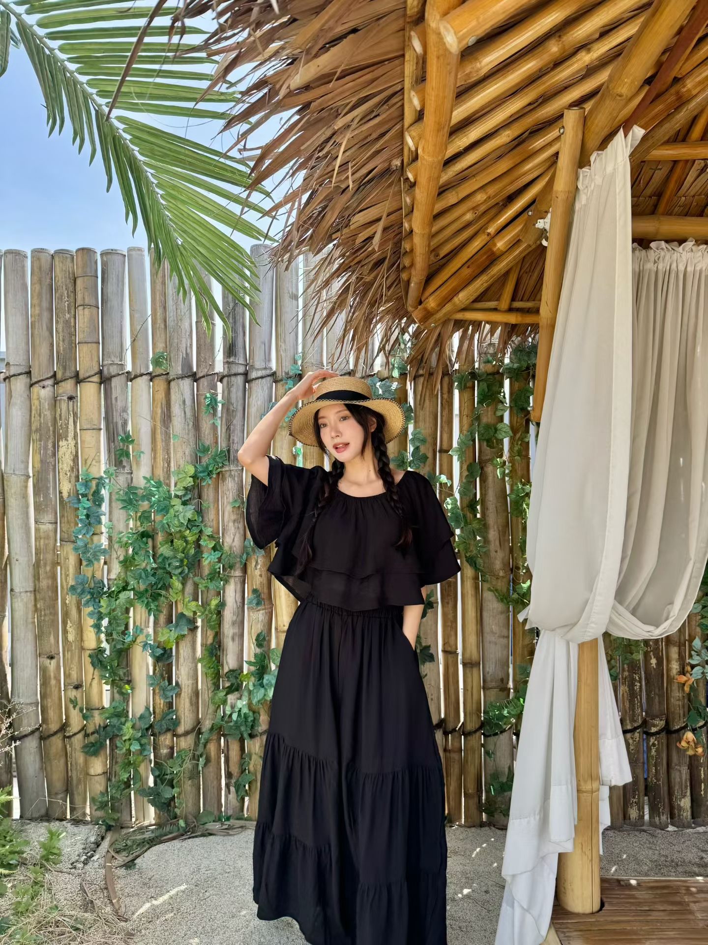 MG21_05 雙層短版TOP(3色)