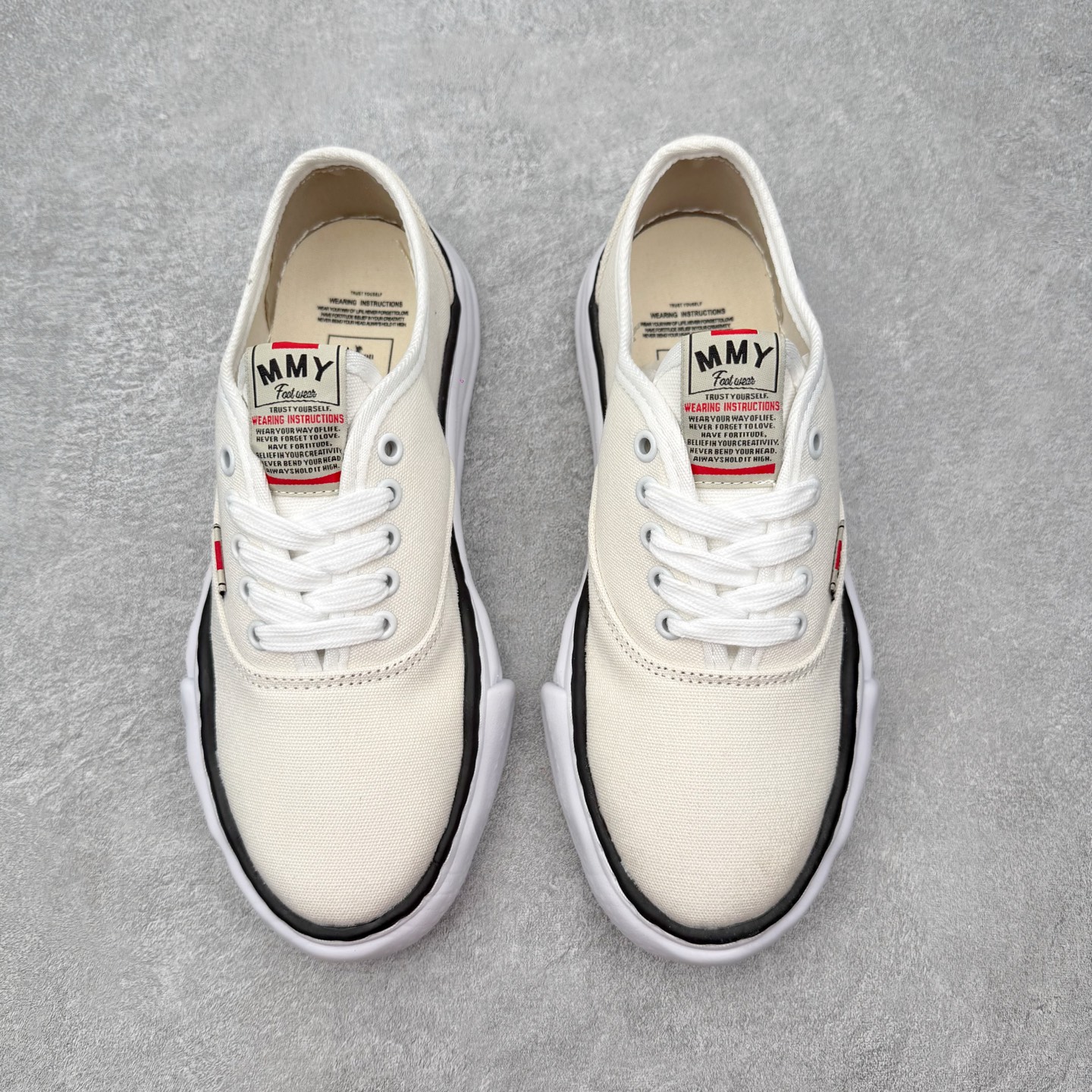 Maison Mihara Yasuhiro MMY "Baker" OG Sole Canvas Low-top Sneaker