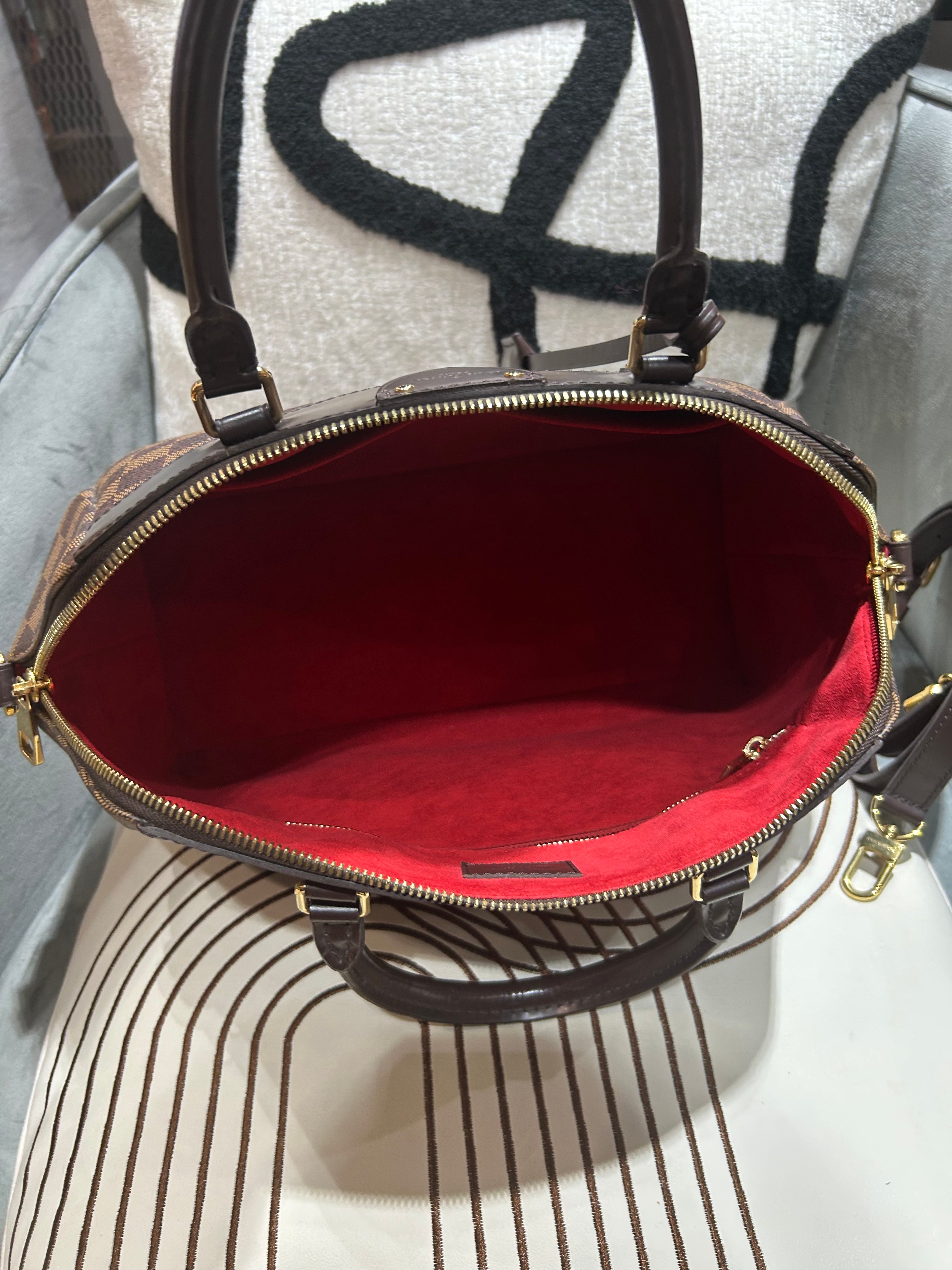LV Mews Damier Ebene 2 Way Bag 100% Authentic , 98%New✅Key Lock✅Dust bag