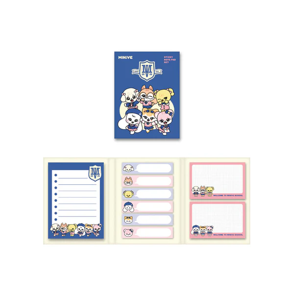 IVE - [MINIVE] STICKY NOTE PAD SET