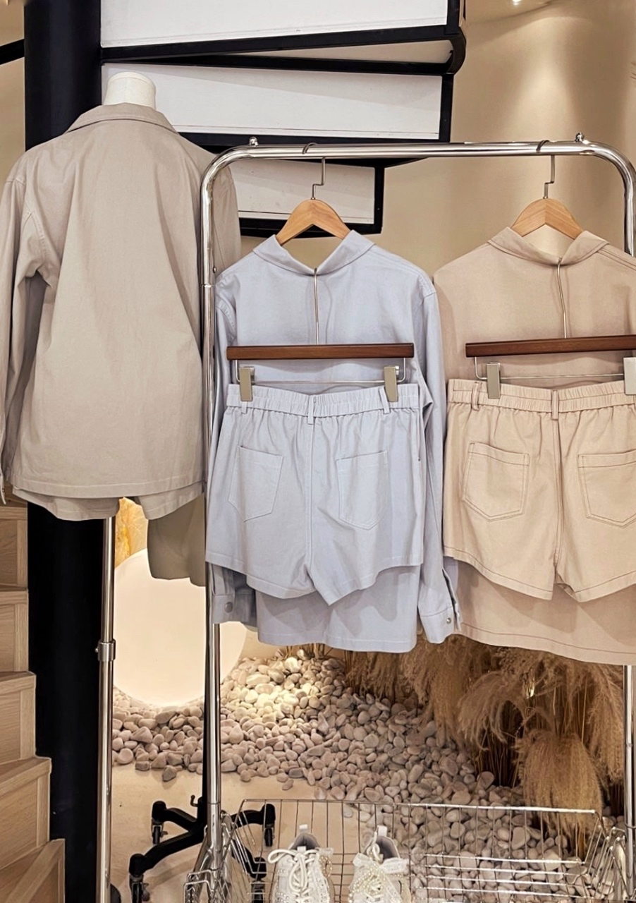 2256口袋衬衣+半弹短裤