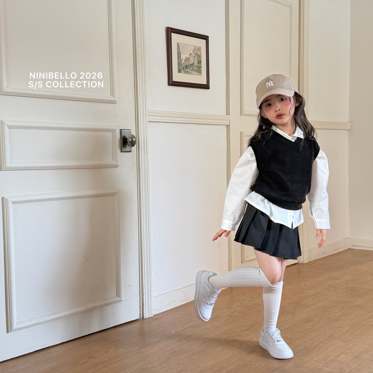 Ninibello | Skirt ( Grey /BlackM100-110)