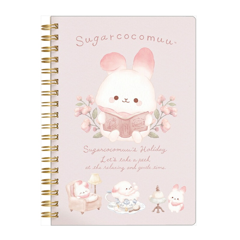 現貨｜San-X Sugarcocomuu 棉花糖兔 Sugarcocomuu's Holiday系列 日本製 記事簿 (NY45901)