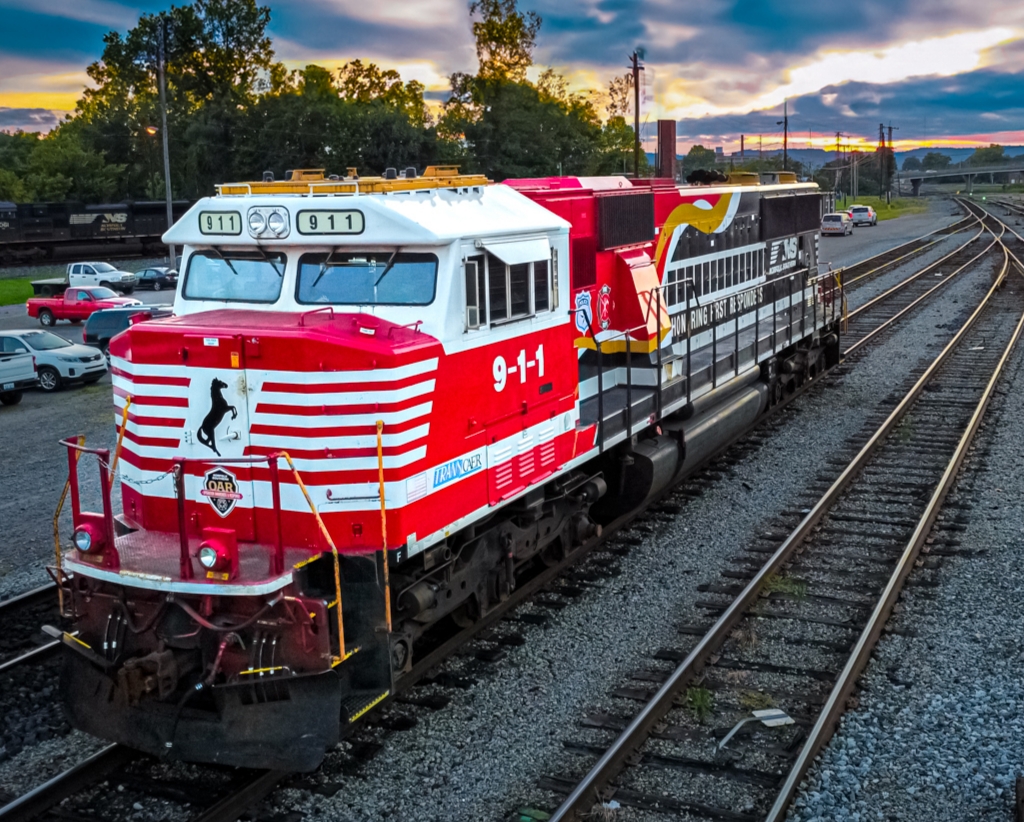 美國 911 Norfolk Southern SD60E 9-1-1 DCC w/Sound