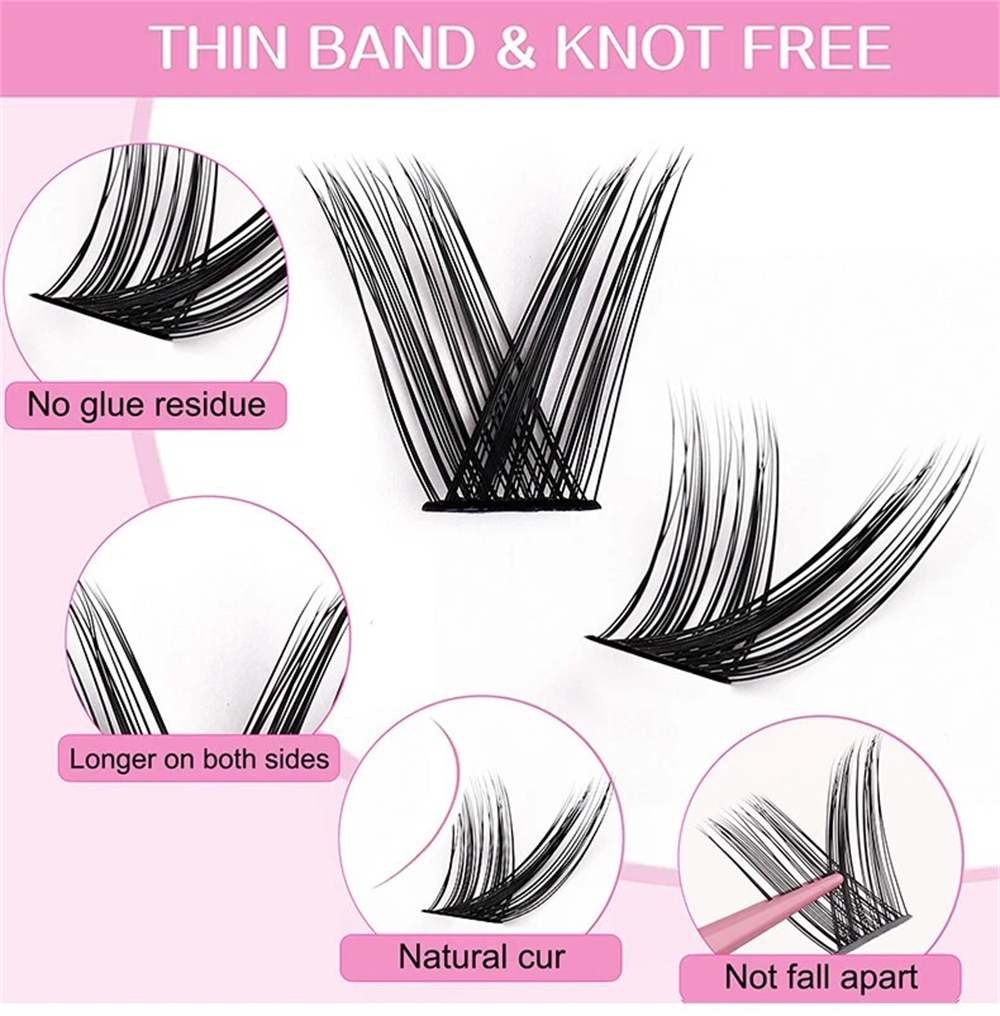 DIY分段假睫毛 80D-240朵混裝 UA0538