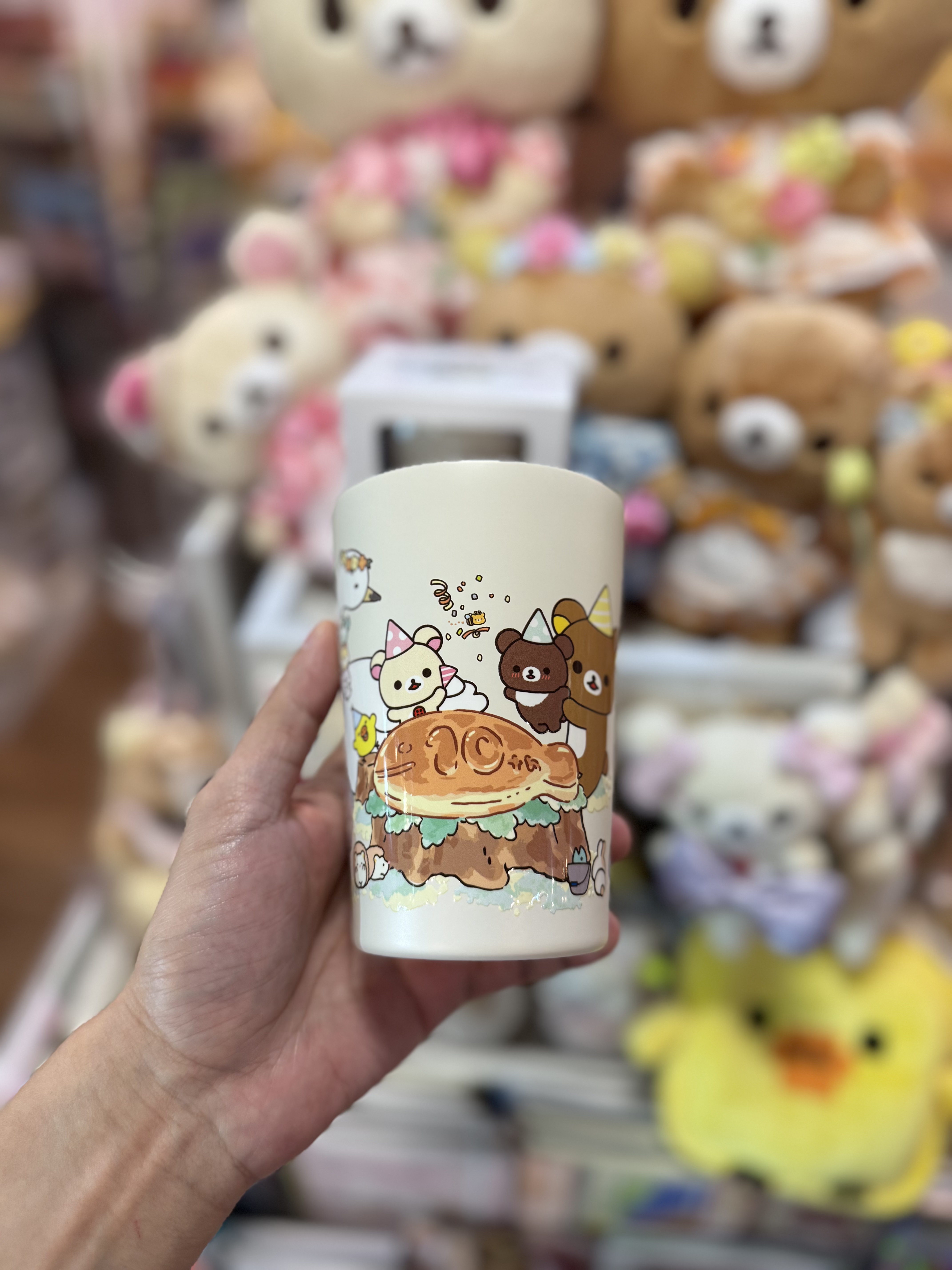 《現貨》全新日本專店限定 小熊10週年紀念雙重不鏽鋼保溫杯