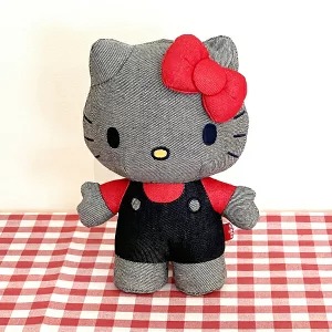 Sanrio HelloKitty EDWIN牛仔布公仔