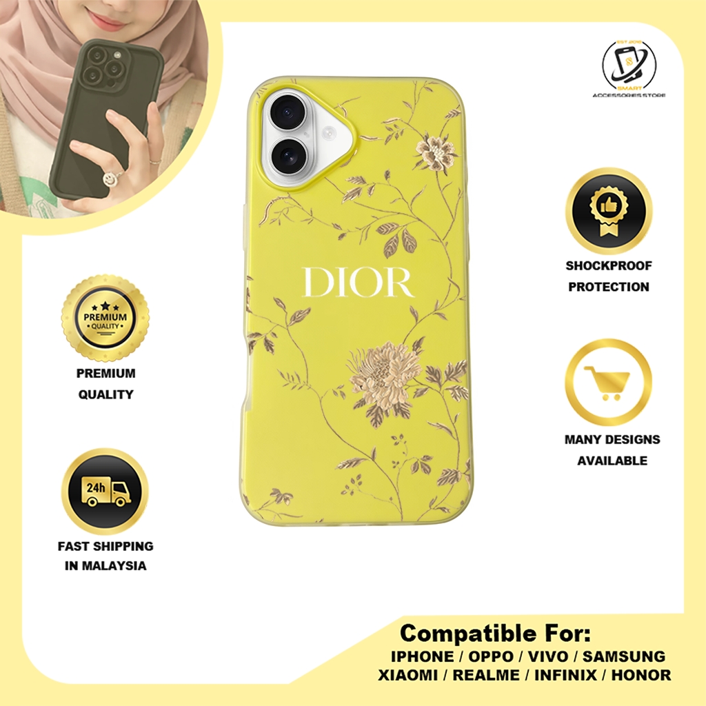 JELLY CASE PHONE FOR IPHONE - DESIGN DIOR B