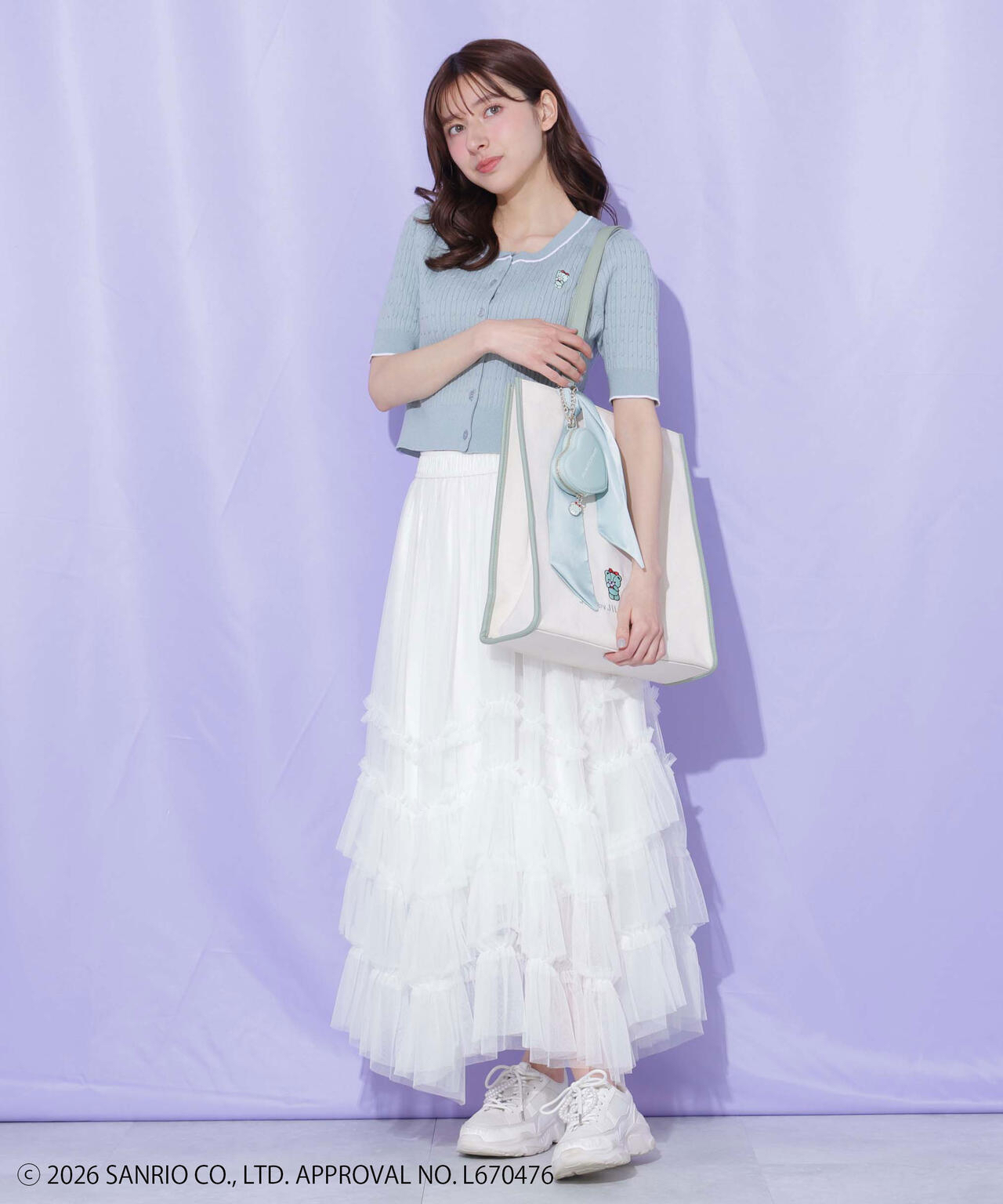 🎀【預訂】 JILL by JILL STUART Tiny Chum Collaboration Tote Bag - Green