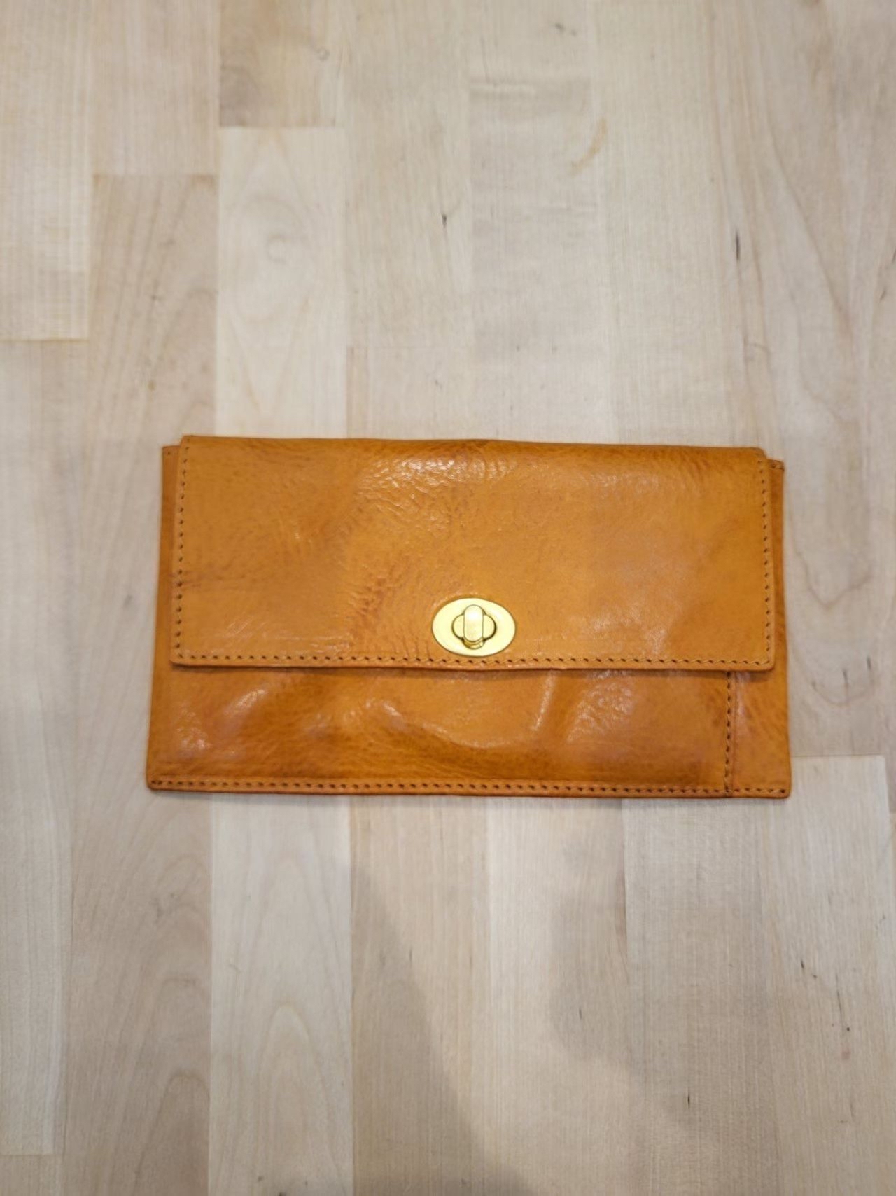 VE OY 手工牛皮長銀包套裝