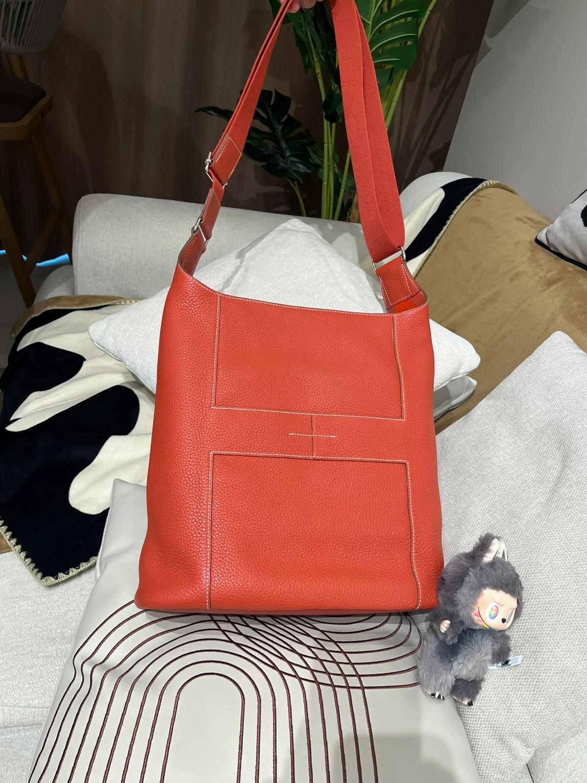 Hermes Good news bag Clemence 100%Authentic,98%new✅dust bag 