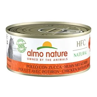 Almo Nature HFC Natural 雞肉+南瓜 貓罐頭 150gx24