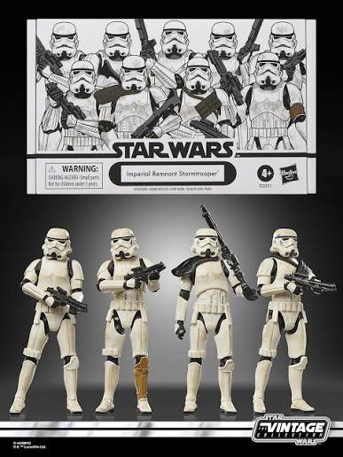 預訂商品 STAR WARS The Vintage Collection Imperial Remnant Stormtrooper 4-Pack 