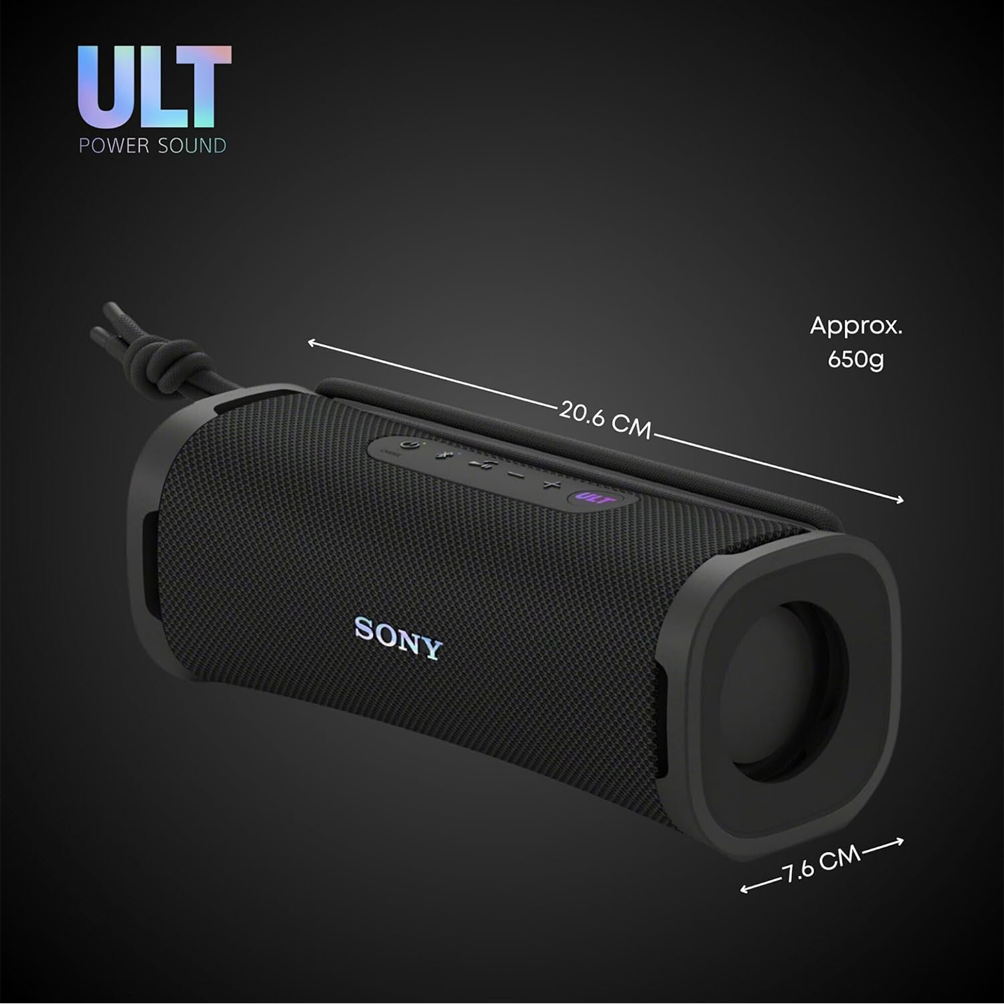 Sony ULT Field 1 Wireless Speaker Black (SRS-ULT10)