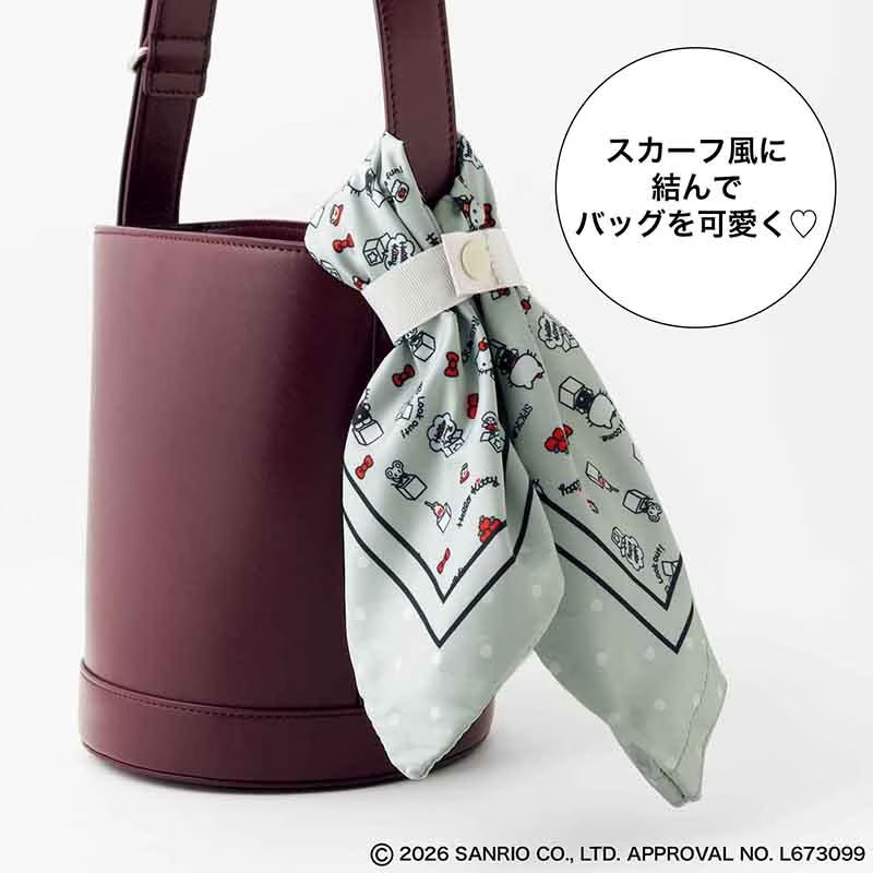 🎀【預訂】SPICK & SPAN × HELLO KITTY 環保袋 - InRed 2026年12月刊増刊