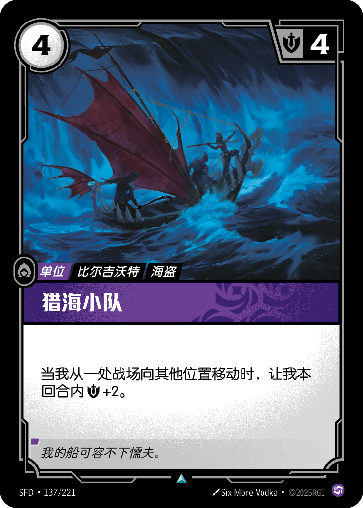 獵海小隊 SFD·137/221