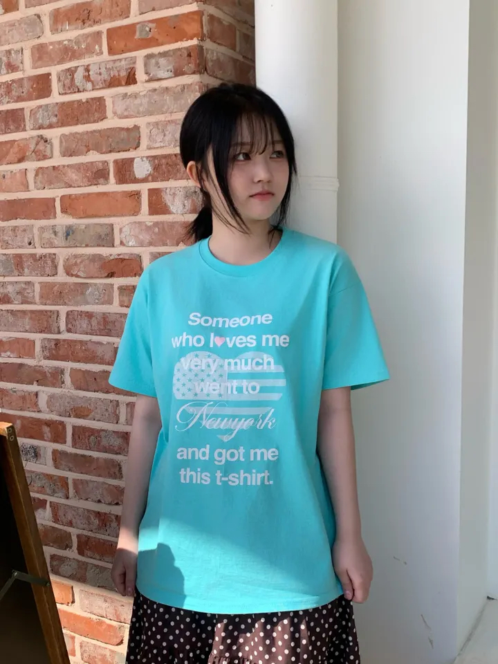 Oversized Retro Heart Graphic Top
