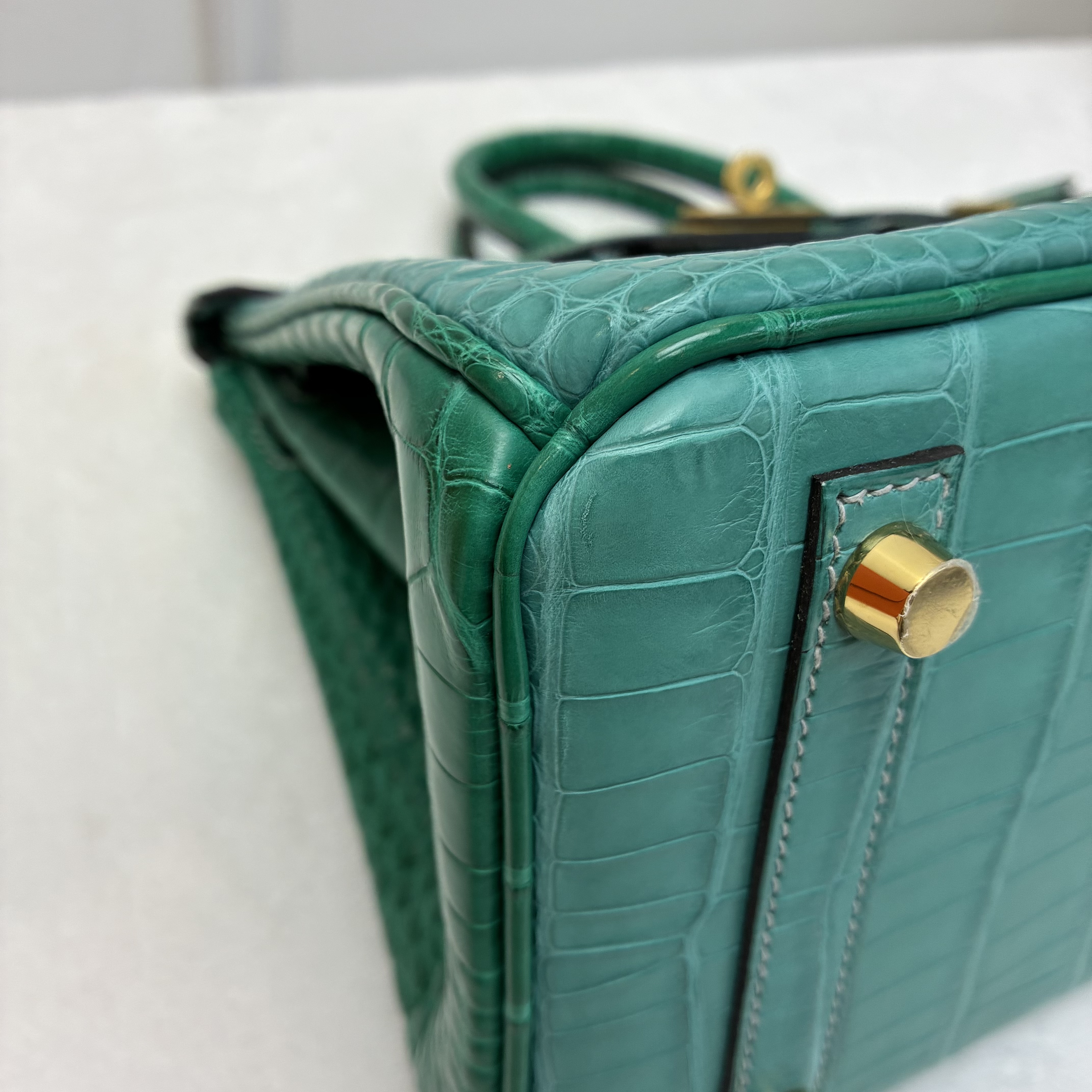 Full set Hermes鱷魚皮BK 25 ‘so特制款’