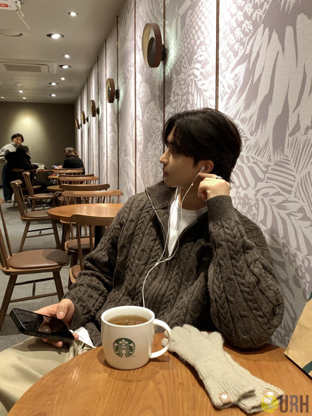 【100%保證韓國直送】麻花編織半寬鬆雙向拉鍊針織外套 [5 color] RL114703