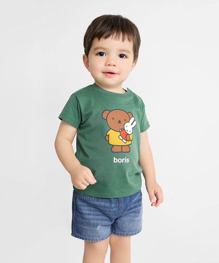 💚預訂 台灣直送💚Miffy兩色印花親子款純棉短袖T恤