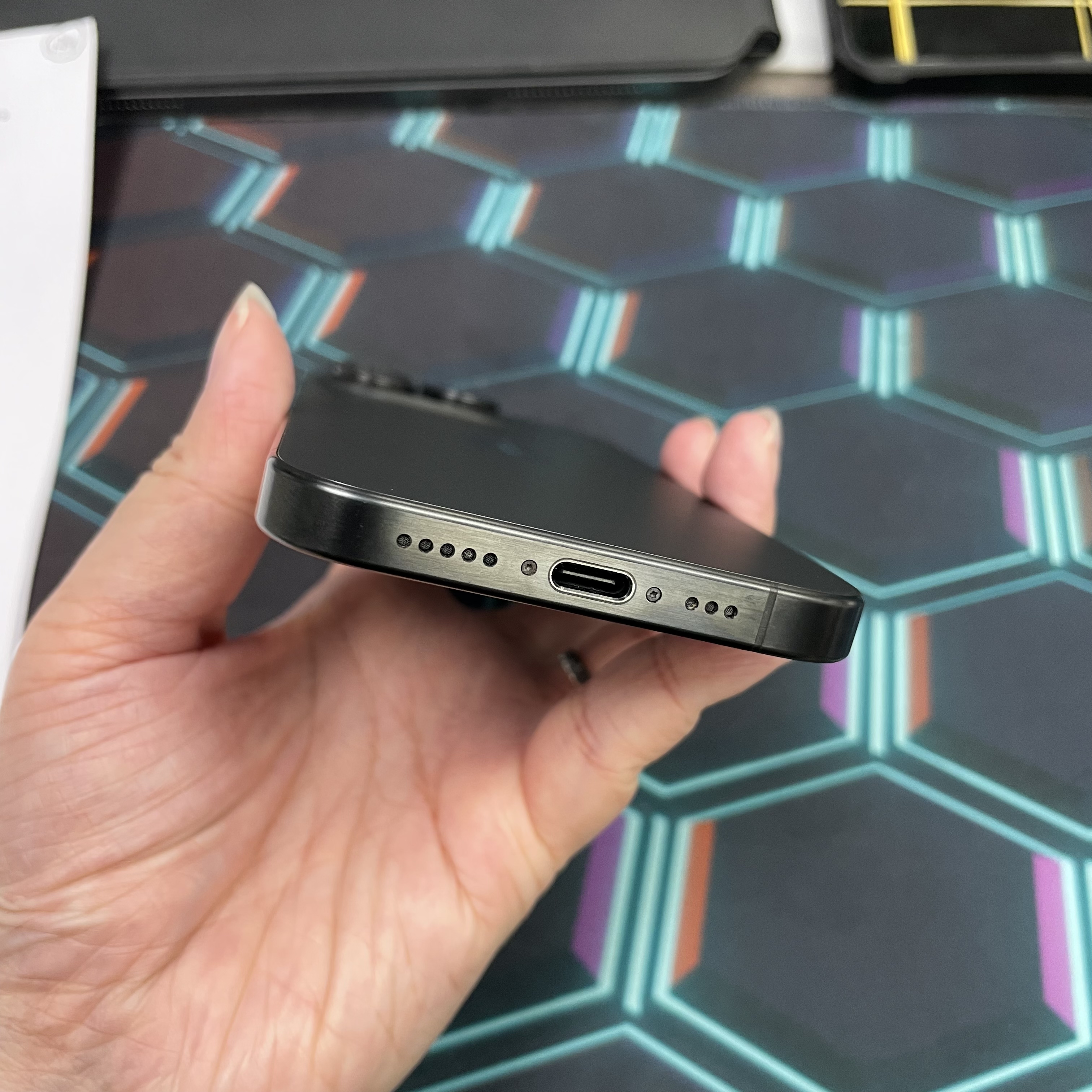 *8147 15 pro 完美機 512GB 電90 黑色 black
